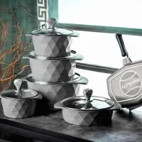 سرویس قابلمه چدن و زودپز دوقلو اصل