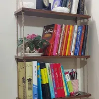 شلف دیواری آویزی|کتابخانه، شلف، قفسه‌های دیواری|کرج, منظریه|دیوار