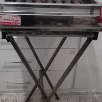 منقل گازی کبابی کباب پز همراه با پایه