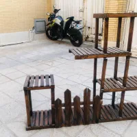 استند گل|کتابخانه، شلف، قفسه‌های دیواری|شیراز, شهرک سراج‎|دیوار