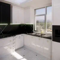 طراحی سه بعدی کابینت و کمد دیواری+نقشه اجرایی