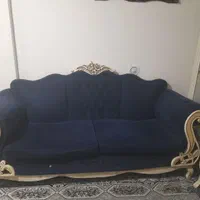 مبل هفت نفره با جلوی مبلی م دو عدد میز عسلی|مبلمان خانگی و میز عسلی|اسلام‌شهر, شهرک قائمیه|دیوار