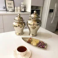 گلدان ، بانکه ، جار آلومینیومی و ماسک آلومینیومی