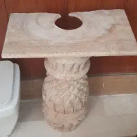 فرنگی دیواری همراه با روشویی