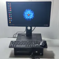 کیس HP i5 نسل 6 رم 16 SSD 128+HDD 500 مانیتور 22''