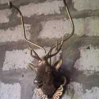 مجسمه برنجی سردیس گوزن