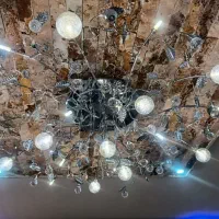 لوستر شیک بزرگ و پر نور