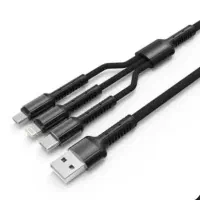 سیم شارژر  ۳ کاره (فست شارژ)