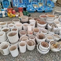 انواع حوض سرامیکی آبنما سفالی گلدان سفالی