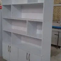 کمد دیواری . کتابخانه شیک. کد ۱۰۴|کتابخانه، شلف، قفسههای دیواری|تهران, فلسطین (میدان انقلاب)|دیوار