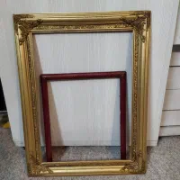 قاب عکس چوبی