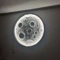 تابلوی ماه دکوراتیو|تابلو، نقاشی، عکس|سنندج, |دیوار