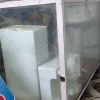 آکواریوم بزرگ شیشه ۱۰میل و اکسیژن ساز