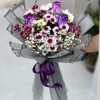 داودی، دسته گل ، باکس ، تاج گل ، هدیه|گل مصنوعی|محلات, |دیوار