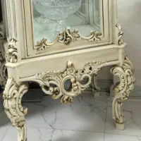 بوفه تمام چوب مناسب جهیزیه  وسیله منزل غیره