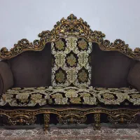 مبل ۹ نفره سلطنتی استیل|مبلمان خانگی و میز عسلی|بندر انزلی, انصار الحسین|دیوار