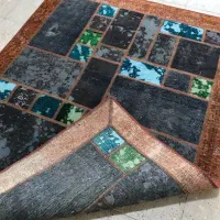 فرش چهل تکه کلاژ|فرش|کرج, برغان|دیوار