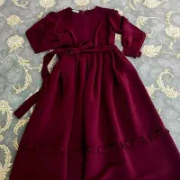 مانتو عروسکی زرشکی