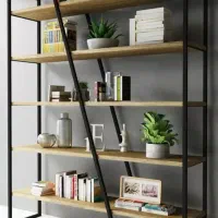 شلف، قفسه، کمد دیواری، تولیدی لوازم فلزی|کتابخانه، شلف، قفسه‌های دیواری|تبریز, |دیوار