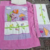 روتختی نوزادی و فرش دختر توت فرنگی