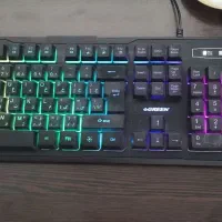 کیبورد و موس با بک لایت-سیمی