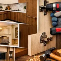 ساخت انواع کابینت و تعمیرات آنها و نصب برچسب‌