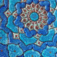 بشقاب میناکاری نو|صنایع دستی و سایر لوازم تزئینی|اصفهان, شیخ طوسی|دیوار
