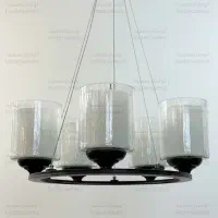 لوستر مدرن اویز حبابی آریا - پذیرایی اتاق اشپزخانه|لوستر و چراغ آویز|تبریز, |دیوار