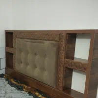 تخت دونفره همراه آیینه کنسول