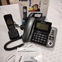 تلفن پاناسونیک مدل KX-TGF380 اصلی مالزی دو خط