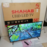 ال ای دی 58 اینچ شهاب فوق هوشمند 4k در حد آک