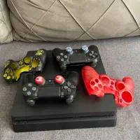 ps4 slim 500 در حد نو نو|کنسول، بازی ویدئویی و آنلاین|هشتگرد, فاز ۱ مهستان|دیوار