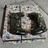 کنسول بازی PS4 فت یک ترا دو دسته|کنسول، بازی ویدئویی و آنلاین|تالش, تالش|دیوار