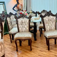 مبل و‌نهارخوری استیل سلطنتی مدل گوشواره ( نو‌ )