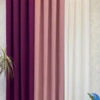 فروش پرده آماده مخمل هازان تنوع دوخت