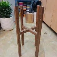 پایه گلدان چوبی|گل و گیاه طبیعی|آستانه اشرفیه, |دیوار