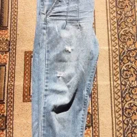 شلوار جین آبی مام استایل سایز 42