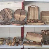 انواع ظروف چوبی گردو ،ست یلدا|ظروف سرو و پذیرایی|بروجن, |دیوار