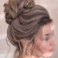 گریم عروس آرایش شنیون براشینگ کرلی کاشت مژه هیدن|خدمات آرایشگری و زیبایی|تهران, جنت‌آباد شمالی|دیوار