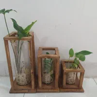 شیشه گل رومیزی
