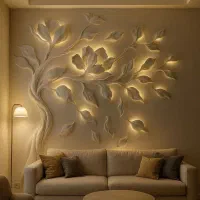 نقاشی واحد. طرح صخره و سنگ  . میکروسمنت . کناف .|خدمات پیشه و مهارت|کرج, عظیمیه|دیوار