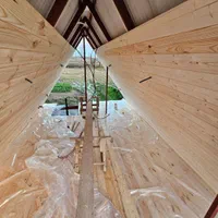 ساخت کلبه چوبی|خدمات پیشه و مهارت|لاهیجان, کوی خزر|دیوار