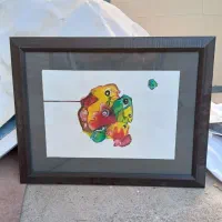 ۷ عدد قاب کوچک و ۶ عدد قاب بزرگ قیمت یک میلیون|تابلو، نقاشی، عکس|رفسنجان, |دیوار