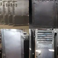 چهارچوب فرانسوی/فلزی/درب آهنی/انباری/درب حیاط