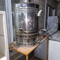 سماور بزرگ مغازه