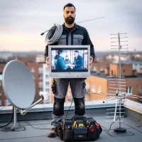 «خدمات نصب آنتنTV» اندیشه،حومه