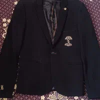 کت تک خارجی و جلیقه و پاپیون