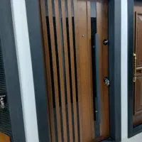 درب ضدسرقت لوکس با دستگیره استیل|مصالح و تجهیزات ساختمان|پیشوا, |دیوار