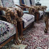 فروش یک دست مبل قالی|مبلمان خانگی و میز عسلی|کرمان, |دیوار