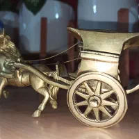 اسب و گاری برنز